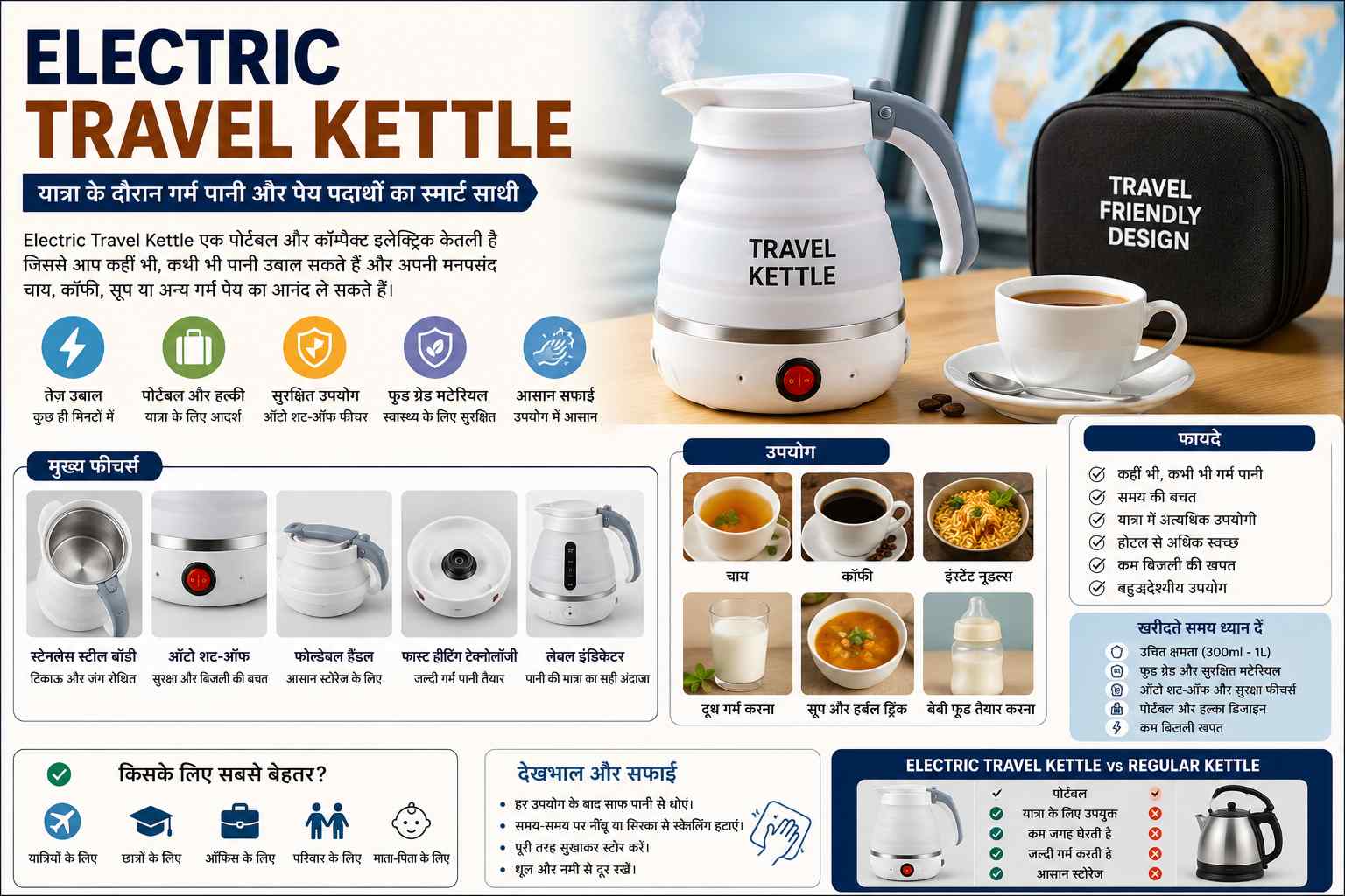 Electric Travel Kettle
